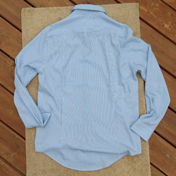 Blue Pinstripe Shirt - Picture 4 of 5